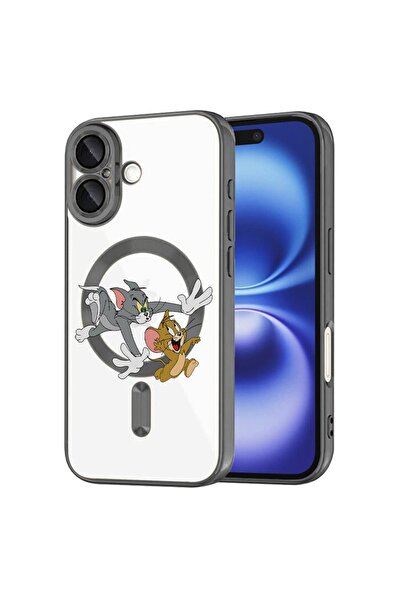 bestcase Πολυτελής Θήκη MagSafe, Συμβατή με Apple iPhone 16 Plus, Τομ και Τζέ...