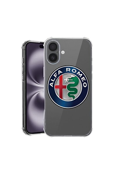 bestcase Θήκη για Apple iPhone 16 Plus, Αντικραδασμική 1.5MM, Alfa Romeo, Αντ...