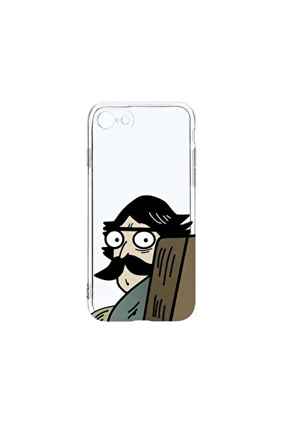 bestcase Διαφανής Θήκη Σιλικόνης 2MM, Συμβατή με Apple iPhone SE 2, Με Σχέδιο...