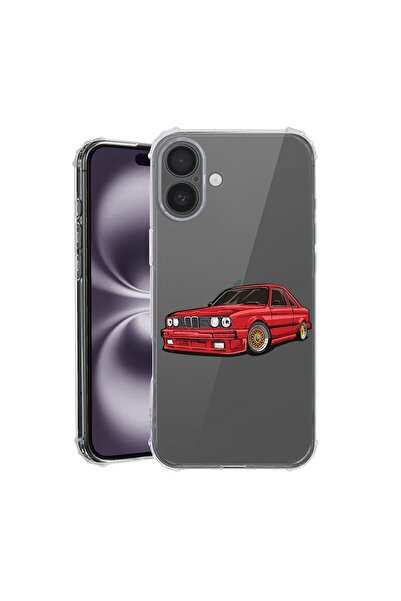 bestcase Θήκη για Apple iPhone 16, Αντικραδασμική 1.5MM, Κλασικό Αυτοκίνητο, ...