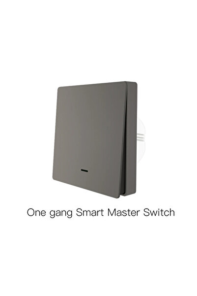 Choice5 مفتاح إضاءة ذكي MOES Tuya ZigBee من MOES، لون رمادي، لا يتطلب سلكًا م...