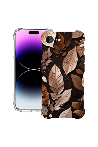bestcase Case for Apple iPhone 16e, Anti Shock 1.5MM, Autumn Feathers, Camera...