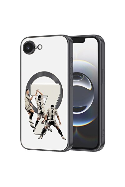 bestcase Πολυτελής Θήκη MagSafe, Συμβατή με Apple iPhone 16e, Ronaldo 7, Εξαι...