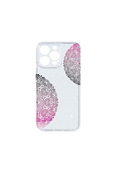bestcase Husa Crystal Glitter 2MM, Compatibila Cu Apple iPhone 14 Pro, Lace, ...