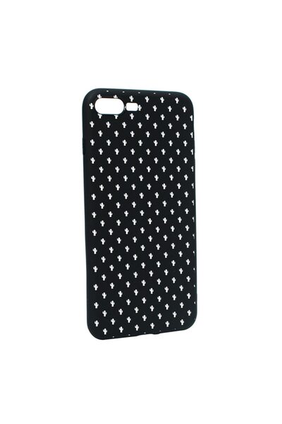 bestcase Θήκη σιλικόνης συμβατή με Apple iPhone 7 Plus / 8 Plus, Μικρό Κάκτο,...