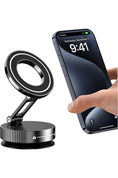 Choice1 DUTRIEUX K11-Black 2026 حامل هاتف محسن بكأس شفط من النانو جل 360 درجة...