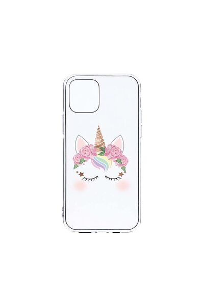 bestcase Husa din silicon transparent de 2MM, compatibilă cu Apple iPhone 12 ...