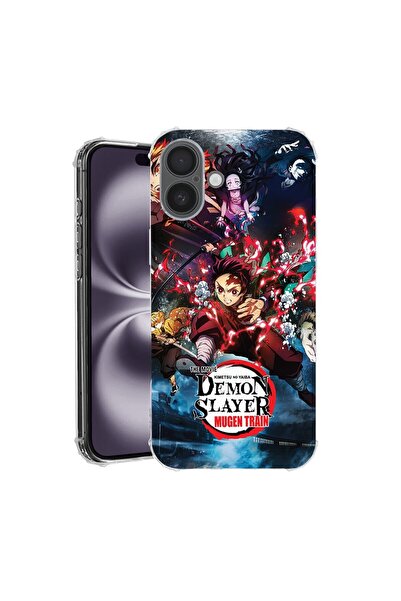 bestcase Husă pentru Apple iPhone 17 cu Design Demon Slayer, Antișoc, Colțuri...