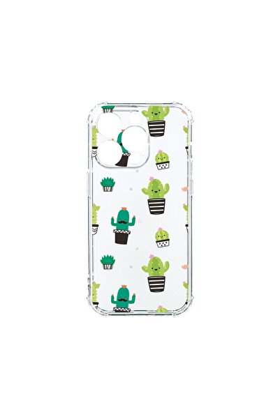 bestcase Αντικραδασμική Θήκη 1.5MM, Συμβατή με Apple iPhone 15 Pro Max, Κάκτο...