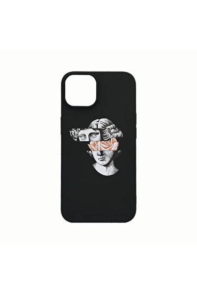 bestcase Husa Silicon, Compatibila Cu Apple iPhone 14, David Statue, rezisten...