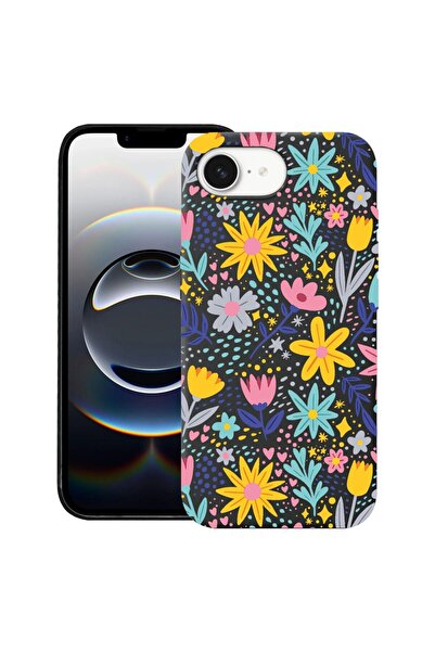 bestcase Husă pentru Apple iPhone 16e, Silicon Premium Subțire 1.2MM, Florice...