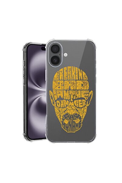 bestcase Θήκη για Apple iPhone 16 Plus, Αντικραδασμική 1.5MM, Καλλιγραφία Bra...