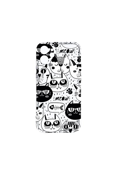bestcase Husa Clear Silicon 2MM, Compatibila Cu Apple iPhone 11, Cool Cats, A...