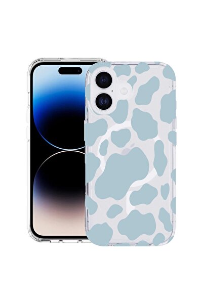 bestcase Θήκη για Apple iPhone 17 με σχέδιο Μπλε Αγελάδας, Αντικραδασμική TPU...