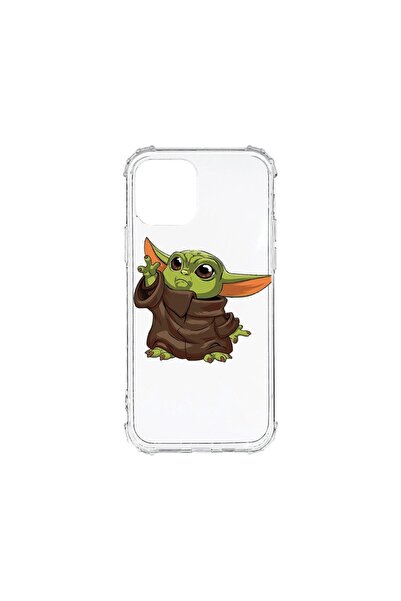 bestcase Αντικραδασμική θήκη 1.5MM, συμβατή με Apple iPhone 12 Mini, Baby Yod...