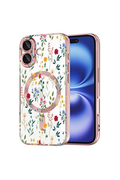 bestcase Πολυτελής Θήκη MagSafe, Συμβατή με Apple iPhone 16 Plus, Ανοιξιάτικα...