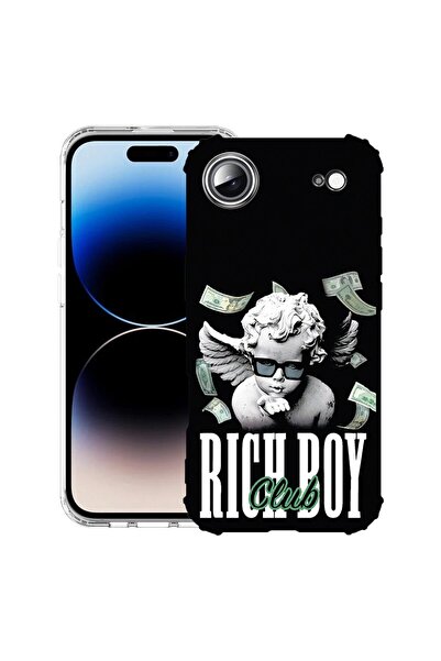 bestcase Θήκη για Apple iPhone 17 Air με σχέδιο Rich Boy Club, Αντικραδασμική...