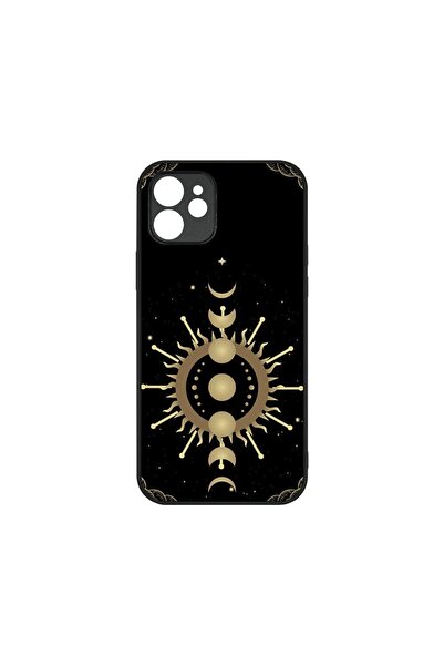 bestcase Husa subțire transparentă, compatibilă cu Apple iPhone 12, Fazele lu...