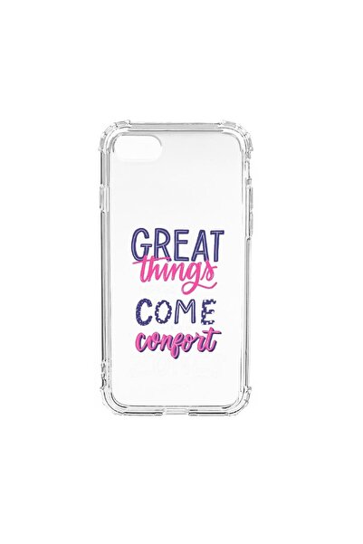 bestcase Husă antișoc din silicon compatibilă cu Apple iPhone SE 2020 / iPhon...