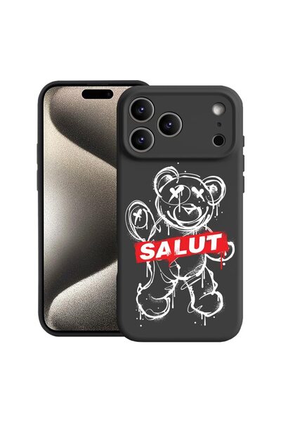 bestcase Θήκη για Apple iPhone 17 Pro Max με Σχέδιο Αρκουδάκι που Χαιρετάει, ...