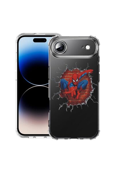 bestcase Husă pentru Apple iPhone 17 Air cu design SpiderMan, Antișoc, Colțur...