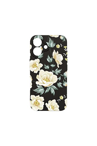 bestcase Θήκη για Apple iPhone 16 Plus, Λεπτή Premium Σιλικόνη 1.2MM, Λουλούδ...