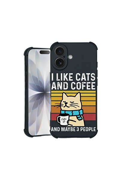 bestcase Θήκη TPU Pro Shock Συμβατή με Apple iPhone 15 Pro Max, με σχέδιο Γάτ...