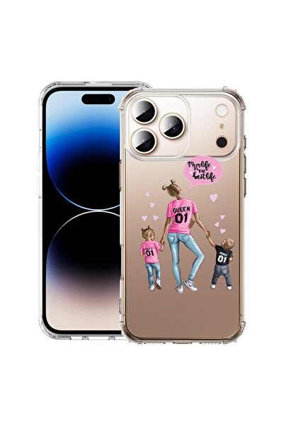 bestcase Θήκη για Apple iPhone 17 Pro Max με Σχέδιο Mom Life Boy And Girl, Αν...
