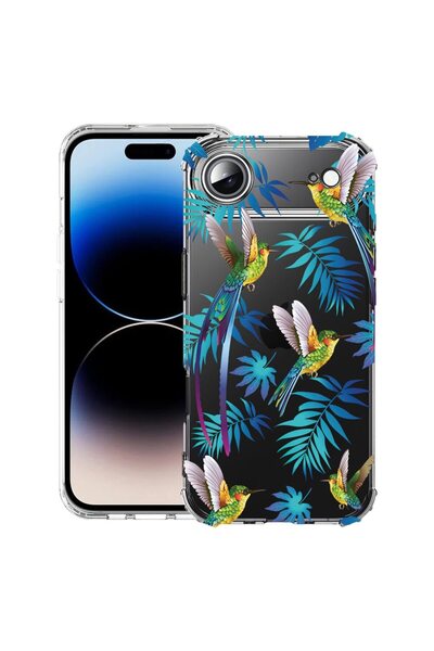 bestcase Husă pentru Apple iPhone 17 Air cu Design Wild Tropical, Antișoc, Co...