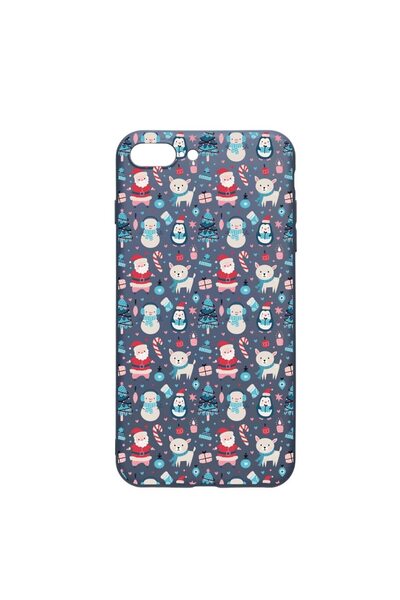 bestcase Husa Silicon Compatibila Cu Apple iPhone 8 Plus / 7 Plus, Christmas ...