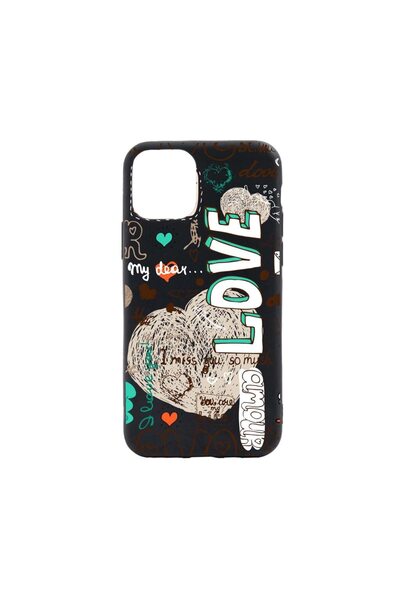 bestcase Θήκη σιλικόνης συμβατή με Apple iPhone 11 Pro, Love, ανθεκτική στη φ...