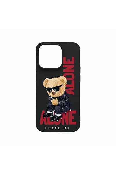 bestcase Θήκη σιλικόνης, Συμβατή με Apple iPhone 14 Pro, Αρκουδάκι  "Αφήστε μ...