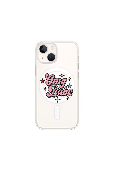bestcase Husa MagSafe Anti Shock, Compatibila Cu Apple iPhone 14, OMG Babe, R...