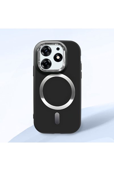 CASEVIBE Tecno Spark 10 Pro Uyumlu Sade, tek renk, tam kaplama, darbeye dayan...