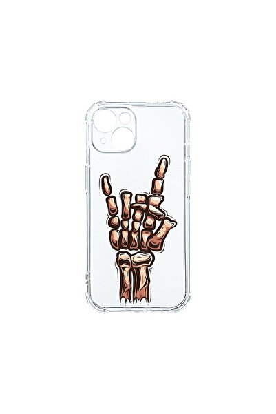 bestcase Husa Anti Shock 1.5MM, Compatibila Cu Apple iPhone 15 Plus, Skeleton...