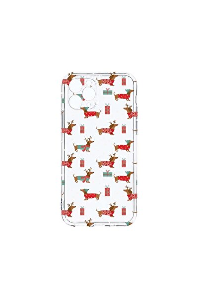 bestcase Husa Clear Silicon 2MM, Compatibilă cu Apple iPhone 11 Pro, Dachshun...