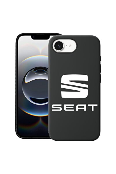 bestcase Калъф за Apple iPhone 16e, Премиум тънък силиконов 1.2ММ, Seat, Микр...