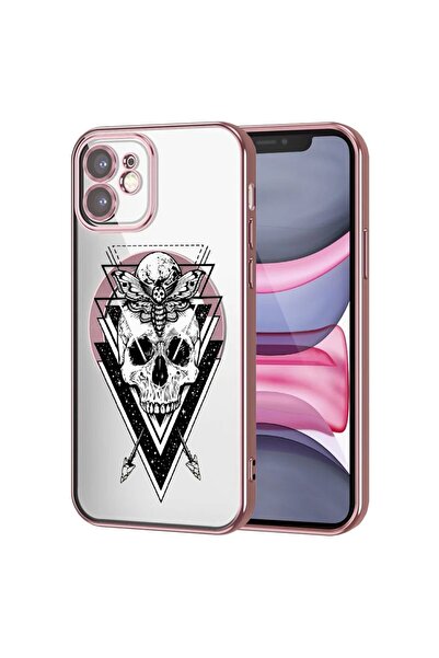 bestcase Husa Luxury MagSafe, Compatibila Apple iPhone 12, Skull, Ultra-Soft,...