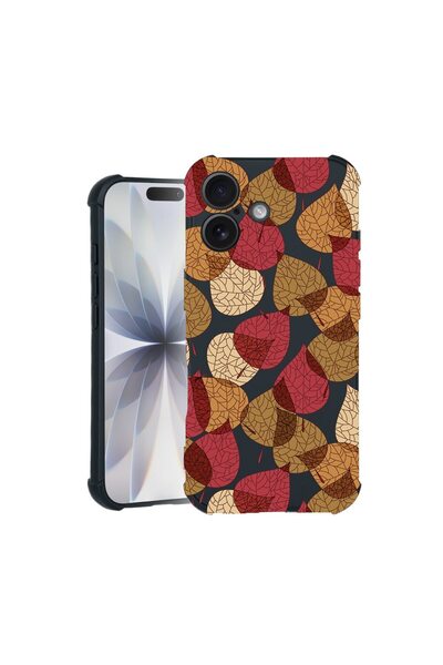 bestcase Θήκη TPU Pro Shock συμβατή με Apple iPhone 14 Pro, με φθινοπωρινά χρ...