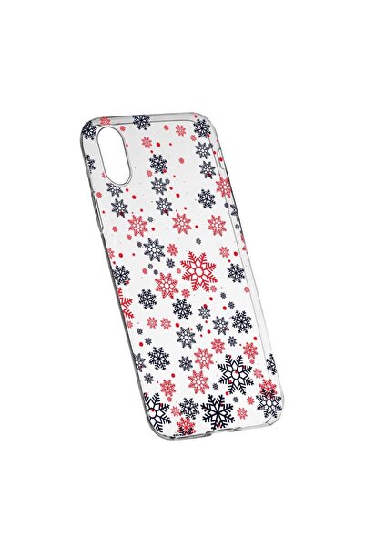 bestcase Husa pentru Apple iPhone XS Max, Silicon, Slim, Fulge de zapada, 154
