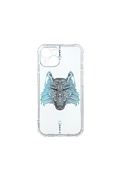bestcase Husa Anti Shock 1.5MM, Compatibila Cu Apple iPhone 15 Plus, Wolf, Re...