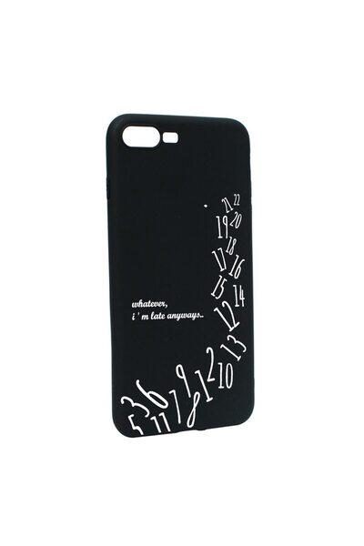 bestcase Husa Silicon Compatibila Cu Apple iPhone 7 Plus / 8 Plus, I'm Late A...
