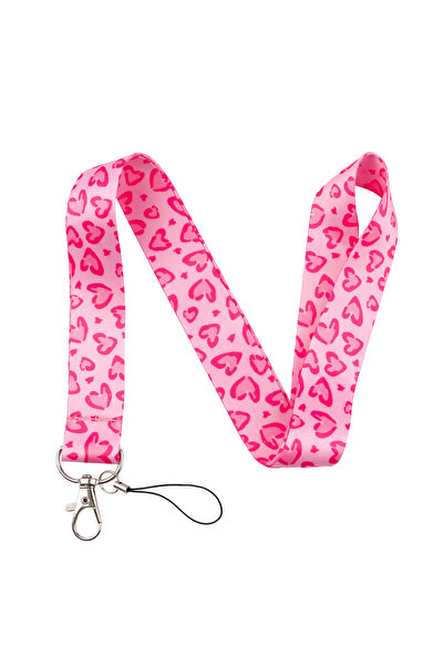 choice2 Polyester Fiber 17 Heart Lanyard Simple Style Neck Strap for Key ID C...