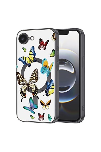 bestcase Πολυτελής Θήκη MagSafe, Συμβατή με Apple iPhone 16e, Σχέδιο με  "Κιν...