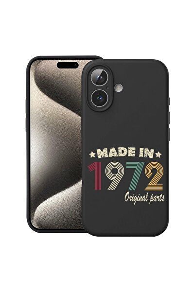 bestcase Husă pentru Apple iPhone 17 cu Design Original Parts 1972, Silicon P...