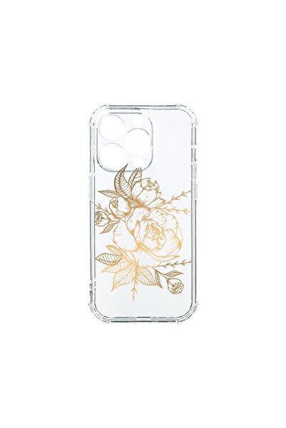 bestcase Husa Anti Shock 1.5MM, Compatibila Cu Apple iPhone 14 Pro, Golden Ro...