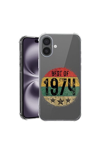 bestcase Θήκη για Apple iPhone 16, Αντικραδασμική 1.5MM, Best Of 1974, Προστα...
