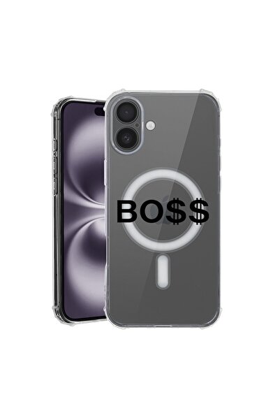 bestcase Husa pentru Apple iPhone 16, MagSafe Anti Shock, Dollar Boss, Protec...