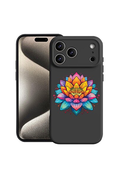 bestcase Husă pentru Apple iPhone 17 Pro cu Design Dream Colors Flower, Silic...