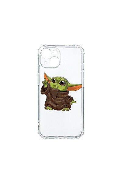 bestcase Husa Αντικραδασμική 1.5MM, συμβατή με Apple iPhone 15, Baby Yoda, Τε...